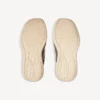Hamptons-mules i denim för damer i blått/benvitt Hamptons-mules i denim för damer i blått/benvitt