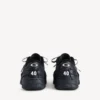 Hamptons-plattformsneaker för dam i svart