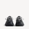 Hamptons-sneakers för män i svart med sliten look