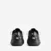 Hamptons-sneakers för män i svart med sliten look