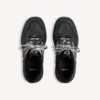 Hamptons-sneakers för män i svart med sliten look