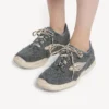 Hamptons-sneakers i denim för damer i blått/benvitt Hamptons-sneakers i denim för damer i blått/benvitt
