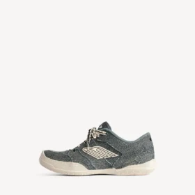 Hamptons-sneakers i denim för damer i blått/benvitt