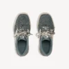 Hamptons-sneakers i denim för damer i blått/benvitt Hamptons-sneakers i denim för damer i blått/benvitt