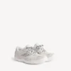Hamptons-sneakers i mocka för herr i benvitt/svart