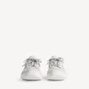 Hamptons-sneakers i mocka för herr i benvitt/svart