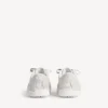 Hamptons-sneakers i mocka för herr i benvitt/svart