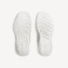 Hamptons-sneakers i mocka för herr i benvitt/svart