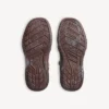 Hamptons-sneakers i mocka för herr i mörkbrunt/grått