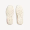 Hamptons-sneakers med plattform i mocka för damer i beige/svart Hamptons-sneakers med plattform i mocka för damer i beige/svart
