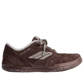 Hamptons Suede Sneaker ”Dark Brown Grey” 841765WHPSU2290WHITE