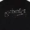 Handritad Balenciaga-T-shirt ”Black” 641675TNVE71197