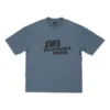 Handritad BB Icon-T-shirt, medium passform ”Blue Black” 612966TNVN44183