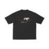 Handritad BB Icon-T-shirt, medium passform, ”svart” 612966TNVN41059