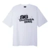 Handritad BB Icon-T-shirt, medium passform, ”White Black” 612966TNVN49040