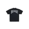 Handritade T-shirtar, medium passform, ”Black Faded” 764235TPVU41569