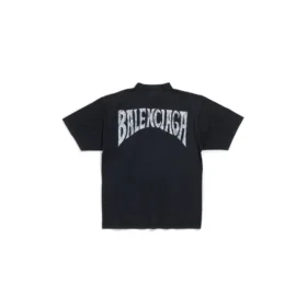Handritade T-shirtar, medium passform, ”Black Faded” 764235TPVU41569