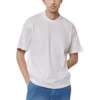 Handritade T-shirtar, medium passform, ”Vit” 764235TPVU49601
