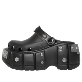 Hardcrocs Slide x Crocs ”Nero Silver” 687398W1S8N1081