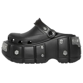 Hardcrocs Slide x Crocs ”Nero Silver” 687398W1S8N1081