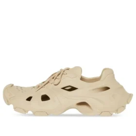 HD Sneakers med snörning och utskärningar ”Beige” 702421W3CES9300