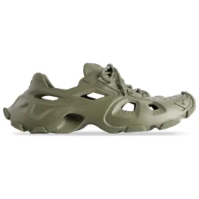 HD Sneakers med snörning och utskärningar ”Olive Green” 702421W3CES3500