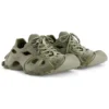 HD Sneakers med snörning och utskärningar ”Olive Green” 702421W3CES3500