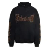 Heavy Metal-luvtröja i bomull ”Washed Black” 739024-TOVD8-1055