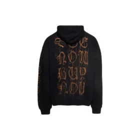 Heavy Metal-luvtröja i bomull ”Washed Black” 739024-TOVD8-1055