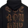 Heavy Metal-luvtröja i bomull ”Washed Black” 739024-TOVD8-1055