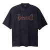 Heavy Metal-T-shirt i stor storlek ”Black Faded” 744439TOVE11055