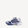 Herr-Runner-Sneakers i marinblått/rött/grått med färgövergång Herr-Runner-Sneakers i marinblått/rött/grått med färgövergång