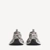 Herr-Sneaker 3XL Extreme Laces B i grå/silver/röd/svart