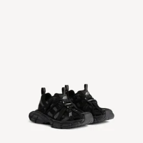 Herr-sneaker i storlek 3XL med Extreme Laces B i svart