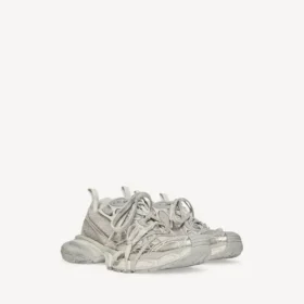 Dam-sneaker i storlek 3XL i ljusbeige