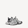 Herr-Sneakers i storlek 3XL med färgövergång i svart/grått/vitt Herr-Sneakers i storlek 3XL med färgövergång i svart/grått/vitt