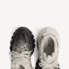 Herr-sneakers i svart/beige med tonad design Herr-sneakers i svart/beige med tonad design
