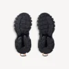 Herr-sneakers med snörning för löpning och terräng i svart/orange Herr-sneakers med snörning för löpning och terräng i svart/orange