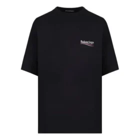 HERR SS20 Logo Loose kortärmad svart 620969TIV521070
