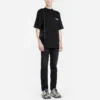 HERR SS20 Logo Loose kortärmad svart 620969TIV521070
