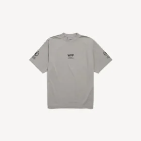 Herr-T-shirt i medium passform från WFP i Balenciaga-grått