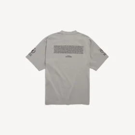 Herr-T-shirt i medium passform från WFP i Balenciaga-grått
