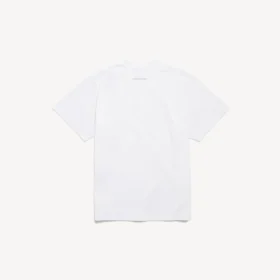 Herr-T-shirt med ”Bodies”-motiv i vit, medium passform