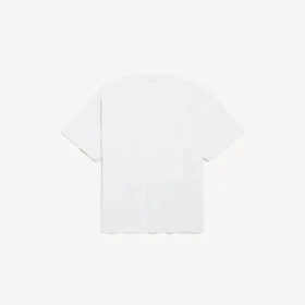 Herr-T-shirt ”The Window” i medium passform, vit