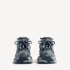 Herrrunner-sneaker i grå/marinblå/ljusblå Herrrunner-sneaker i grå/marinblå/ljusblå