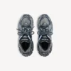 Herrrunner-sneaker i grå/marinblå/ljusblå Herrrunner-sneaker i grå/marinblå/ljusblå