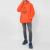 Hi My Name Is-luvtröja ”Fluorescent Orange Black” 651799TKVK57513