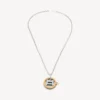 Horoskop-halsband för Tvillingarna i guld/silver Horoskop-halsband för Tvillingarna i guld/silver