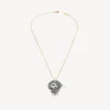 Horoskop-halsband med stjärntecknet Stenbocken i guld/silver Horoskop-halsband med stjärntecknet Stenbocken i guld/silver