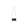 Hourglass-plånbok med kedja, metalliserad ”Grey” 6560502AAVG1314